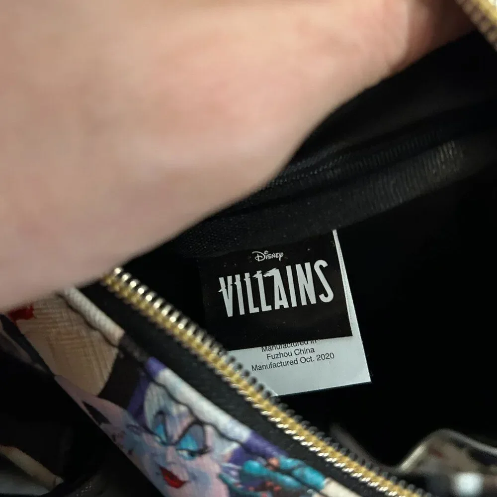 Disney Villains Loungefly Mini Backpack EXCELLENT Condition